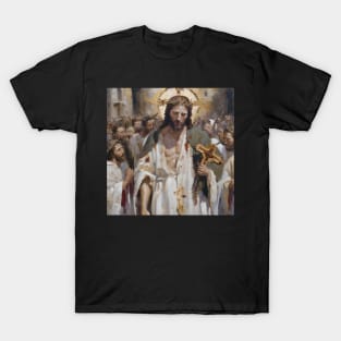 Easter Scene Study - Jesus T-Shirt